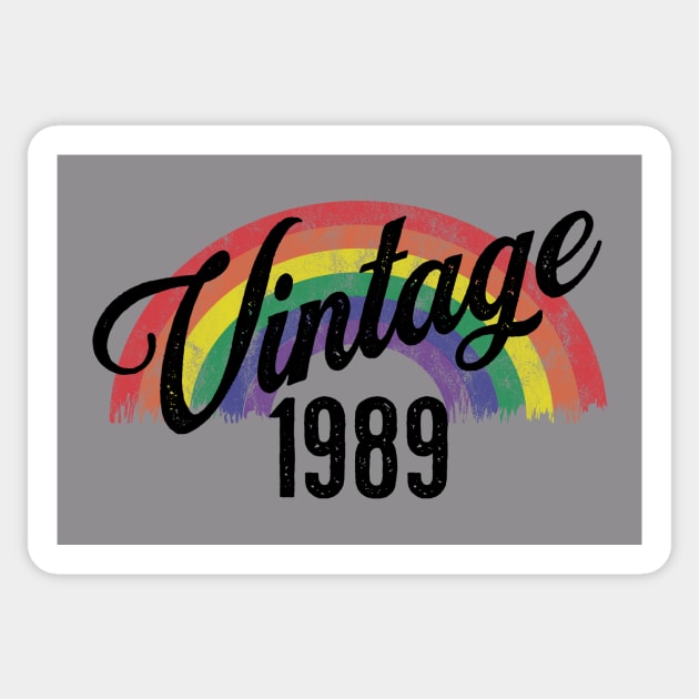 Vintage 1989 Sticker by DADDY DD